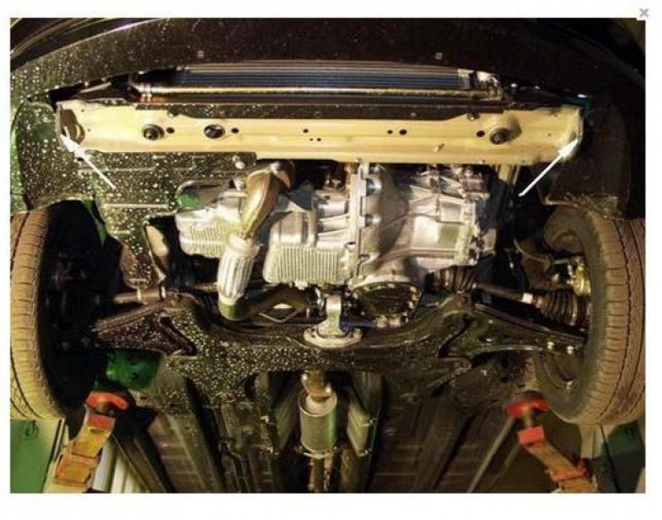 Engine skid plate Chevrolet Aveo - 3