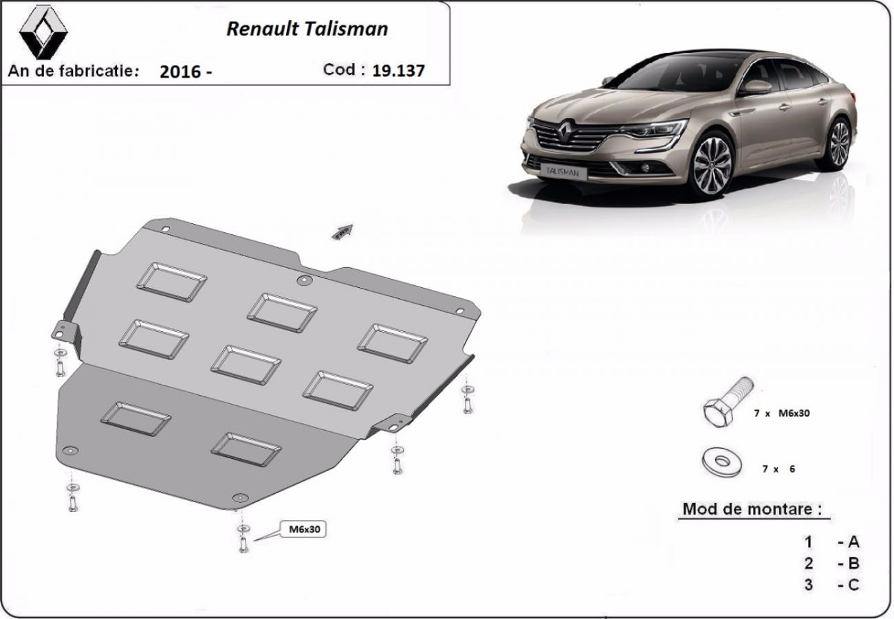 Engine skid plate Renault Talisman - 2