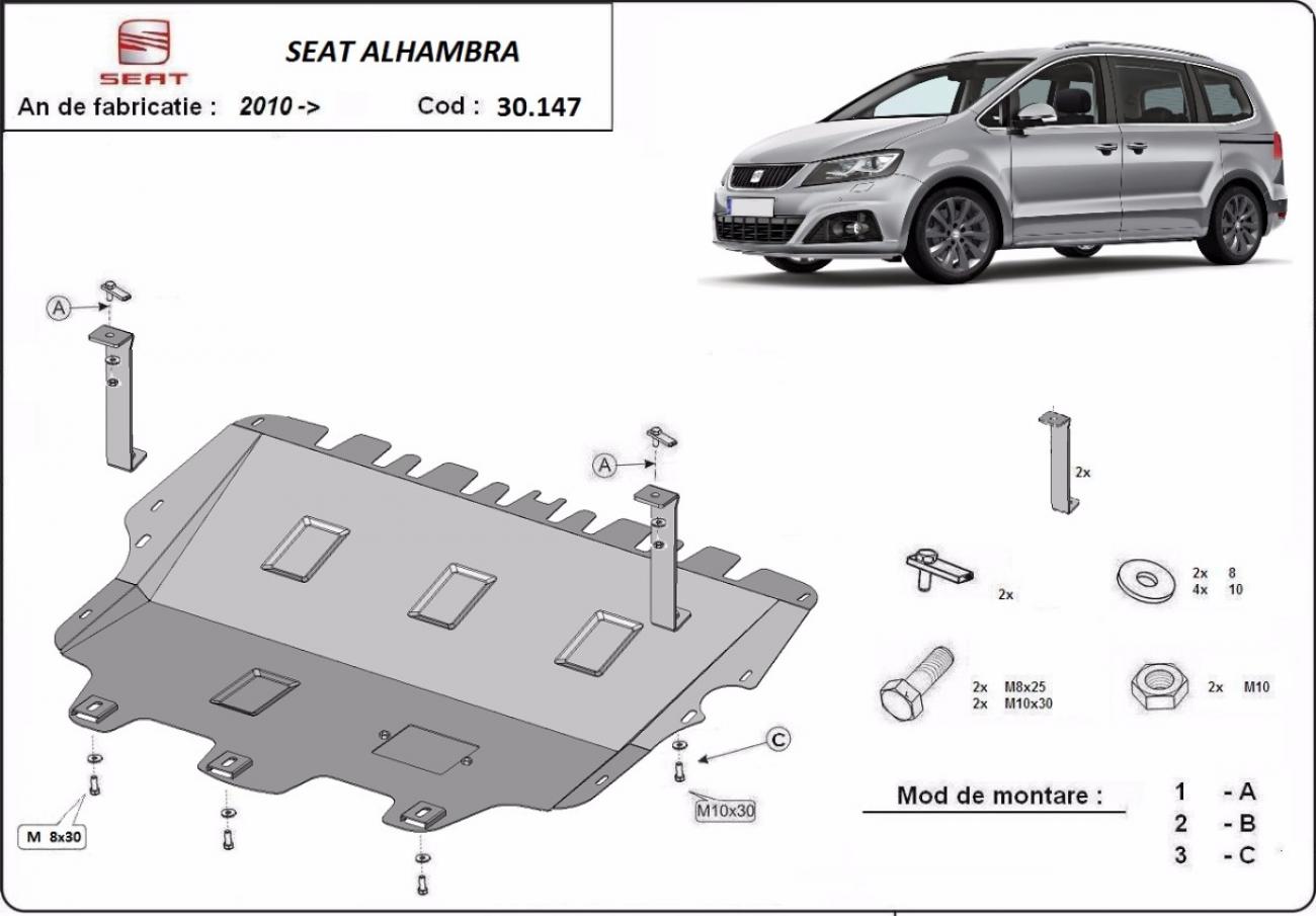 Engine skid plate Seat Alhambra - 2