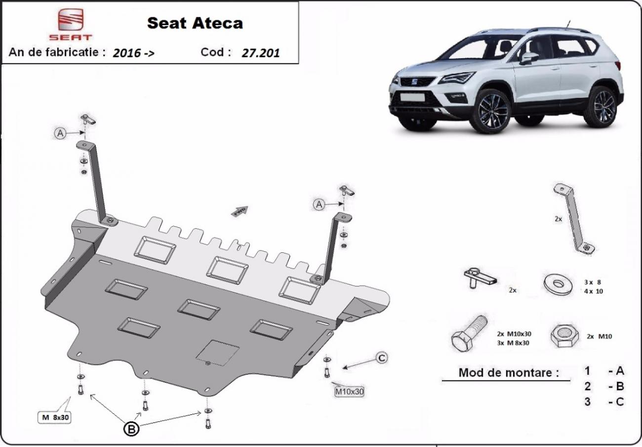 Engine skid plate Seat Ateca - 2
