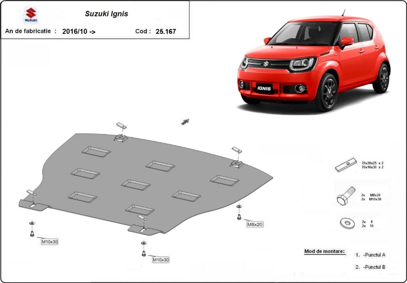 Engine skid plate Suzuki Ignis - 2