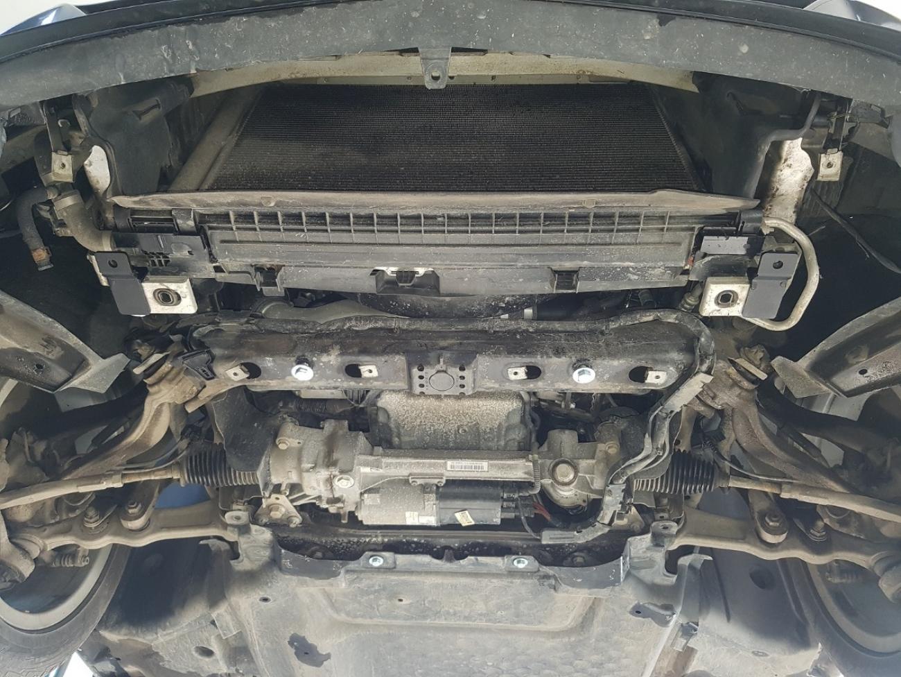 Engine skid plate Mercedes C-Class W205 - 4