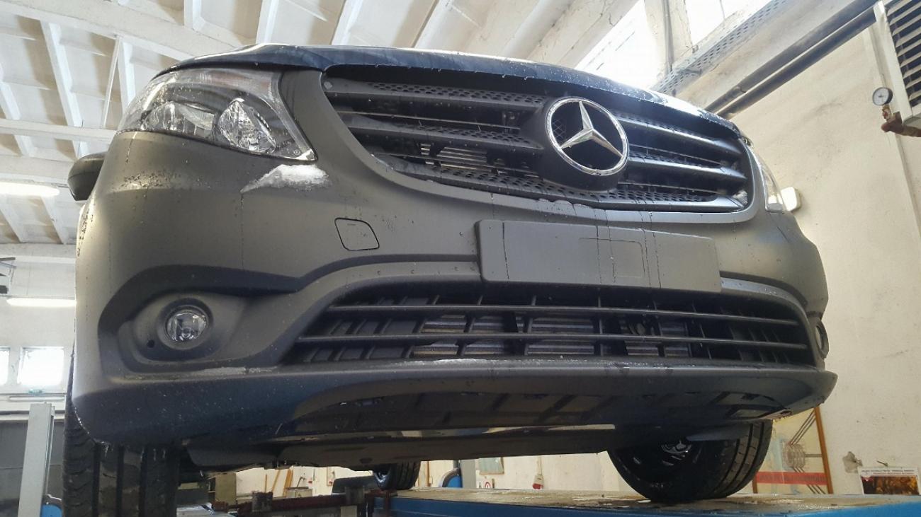Engine skid plate Mercedes Vito W447 - 2.2 D, 4x4 - 8