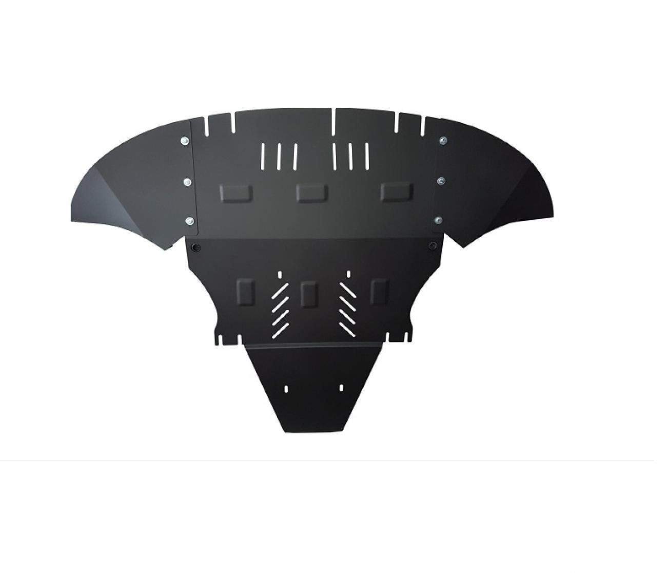 Engine skid plate Audi A6 with lateral - 1
