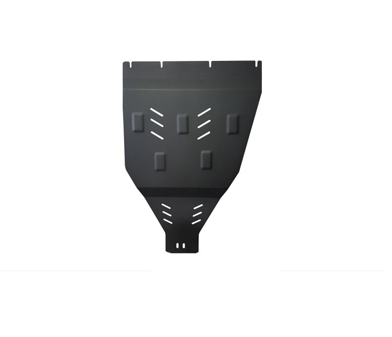 Gearbox and differential skid plate for Nissan Pathfinder - 12