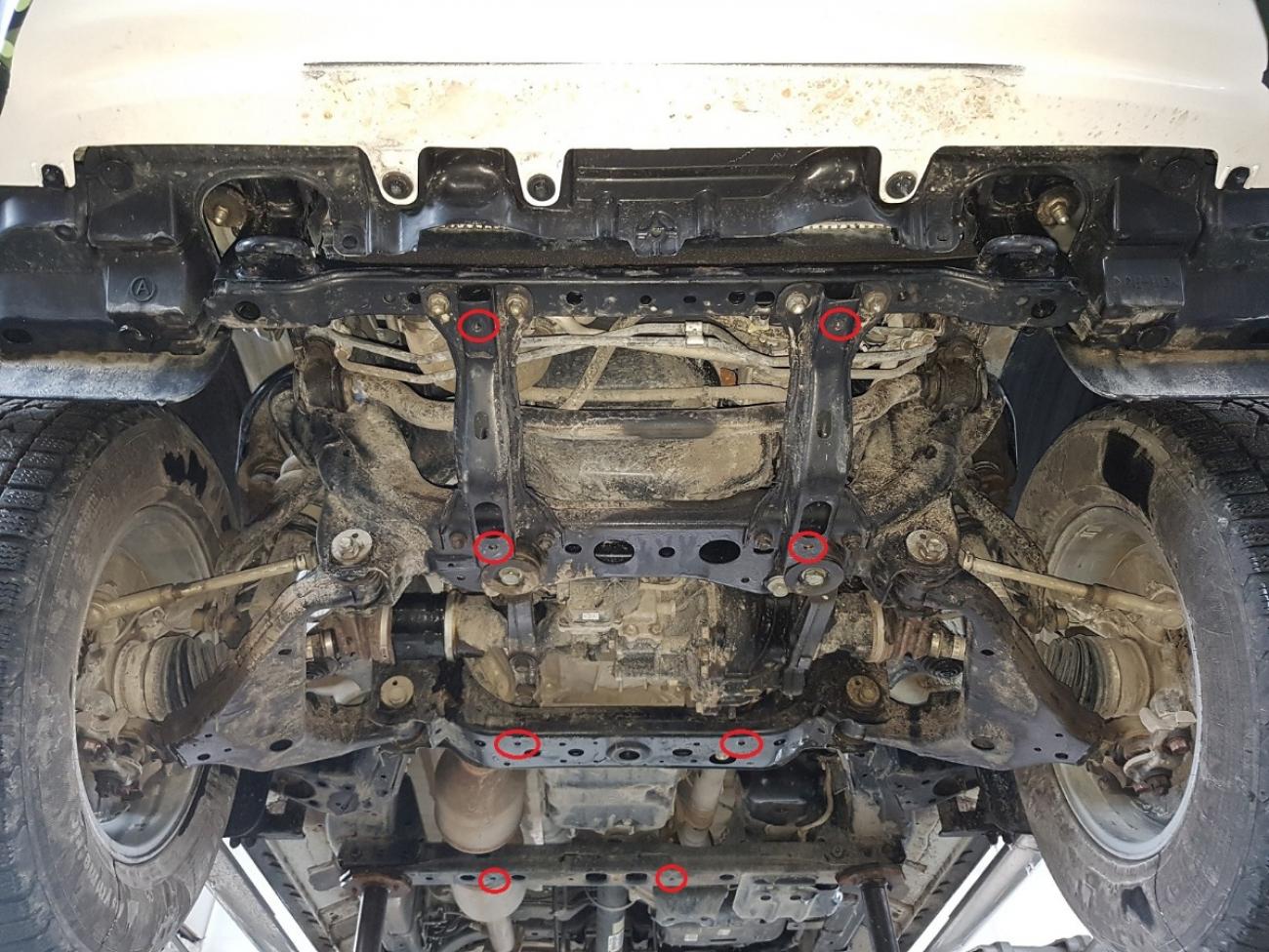 Engine skid plate metalic Toyota Hilux Revo - 3