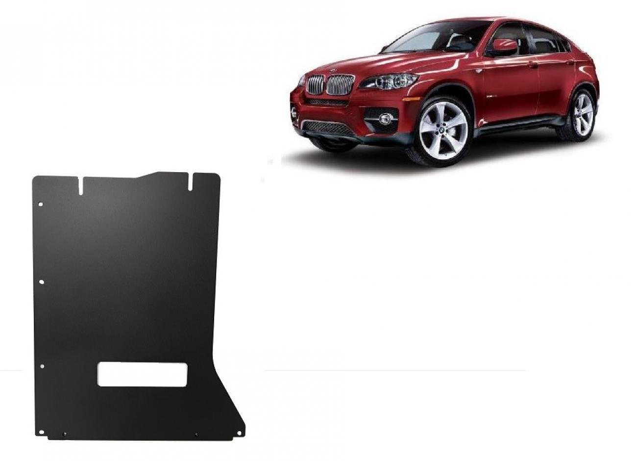 Gearbox skid plate for BMW X6