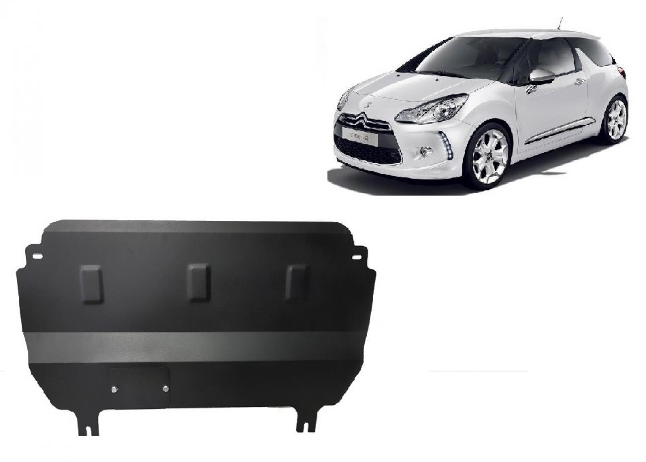 Engine skid plate Citroen DS3