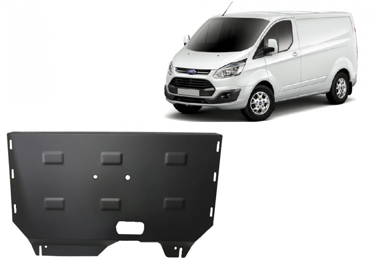 Engine and gearbox skid plate Ford Transit Custom
