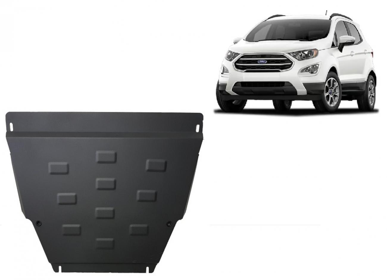 Engine and gearbox skid plate Ford EcoSport