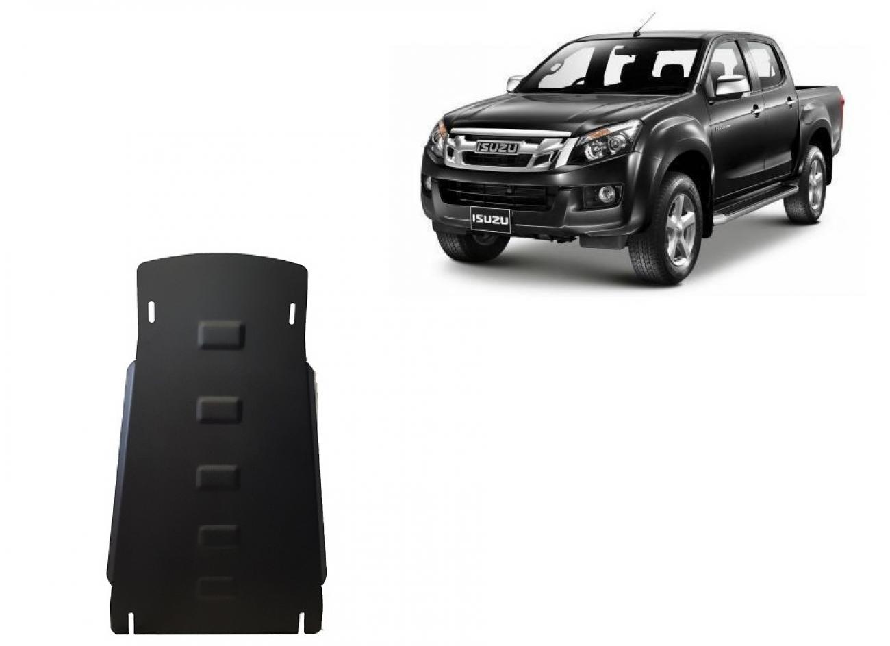 Gearbox skid plate for Isuzu D-Max