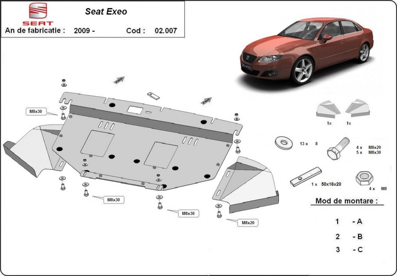 Engine skid plate Seat Exeo - 2
