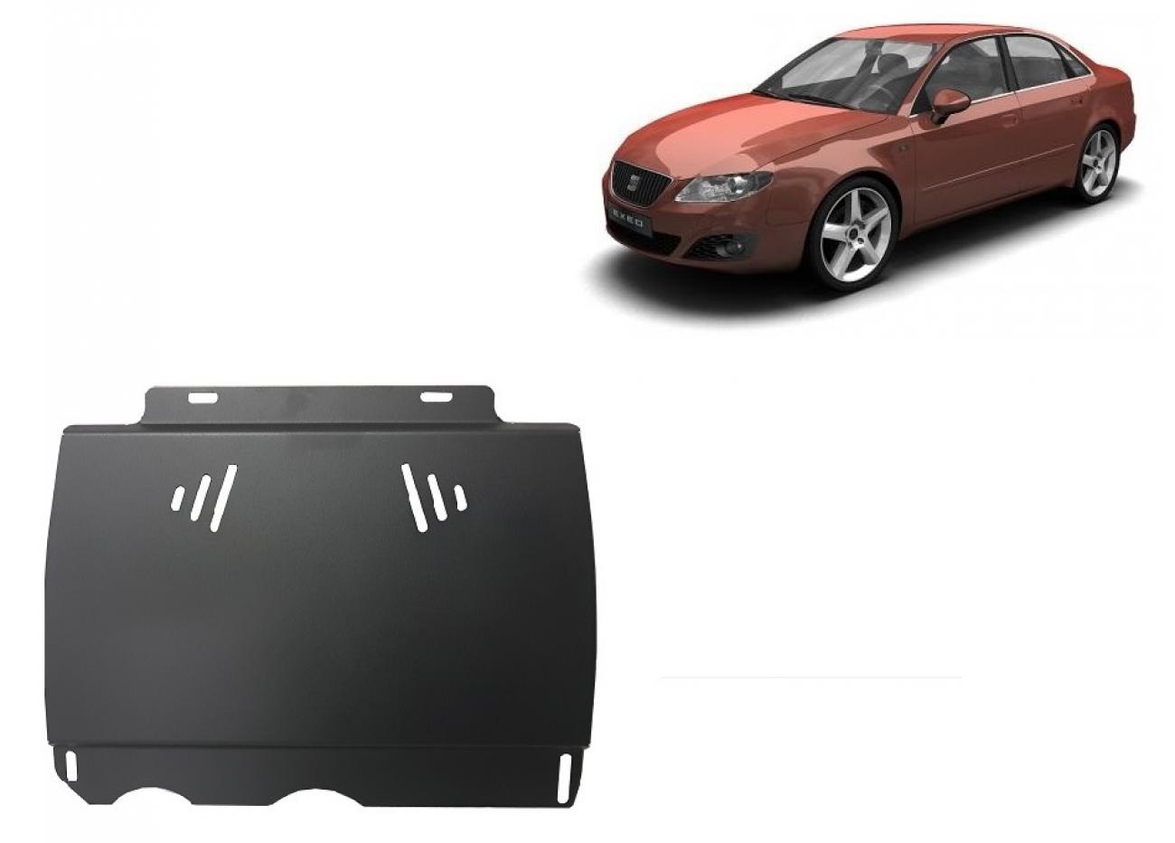 Gearbox skid plate for manual Seat Exeo