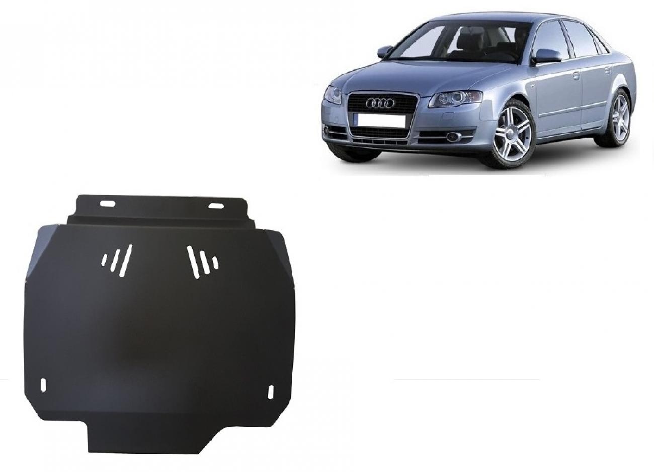 Gearbox skid plate for automatic Audi A4 B7