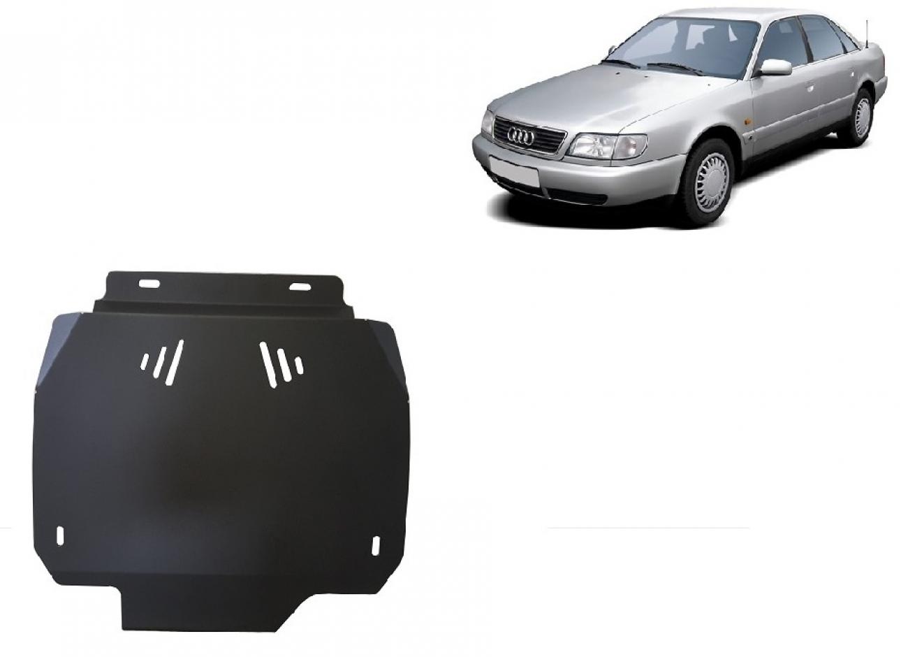 Gearbox skid plate for automatic Audi A6