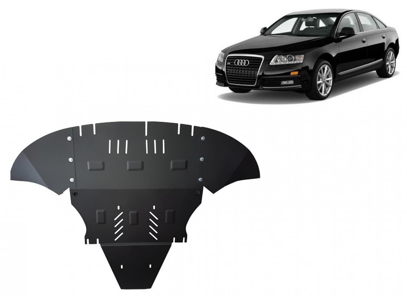 Engine skid plate Audi A6 with lateral