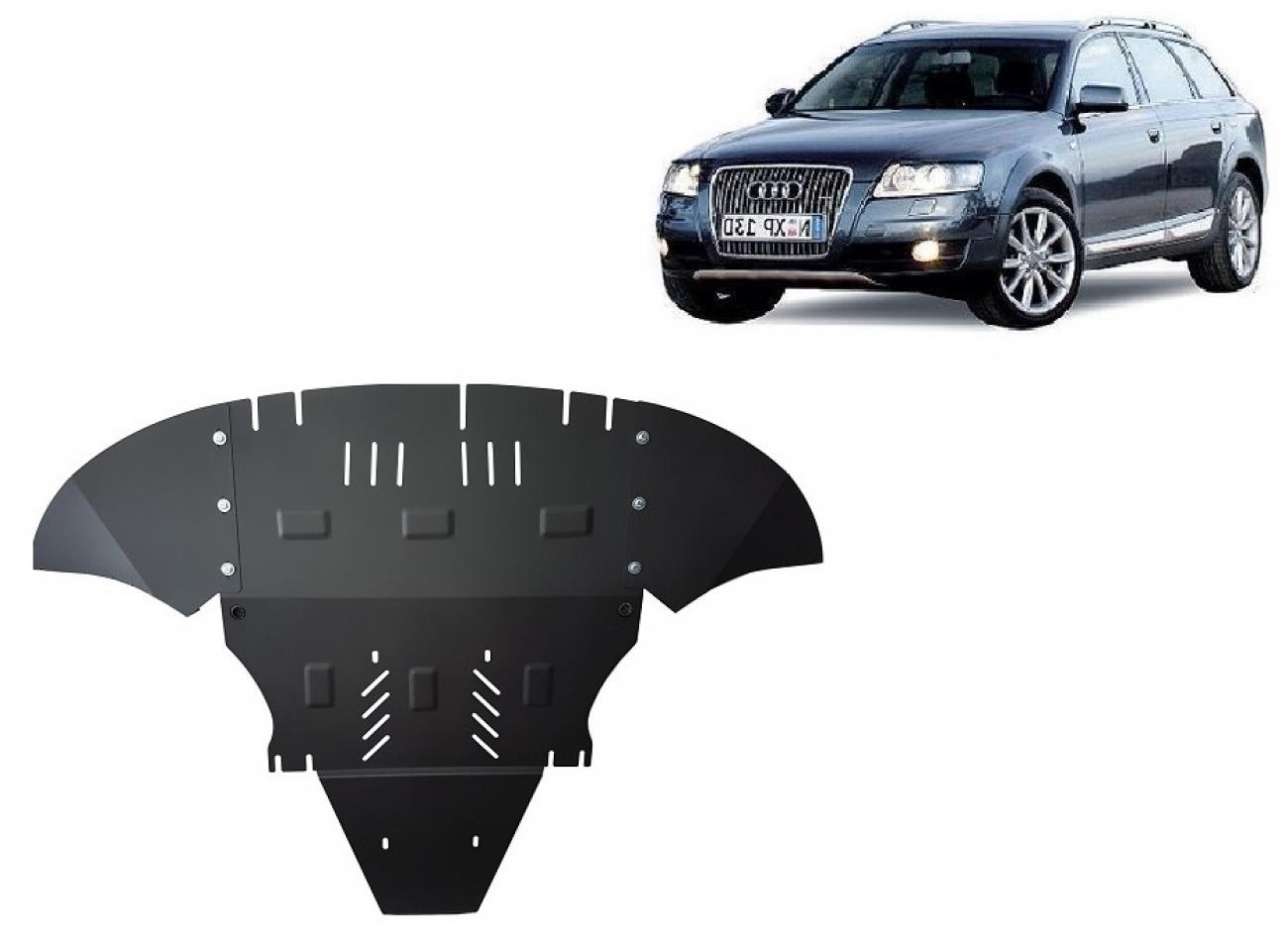 Engine skid plate Audi A6 Allroad 2 - with lateral