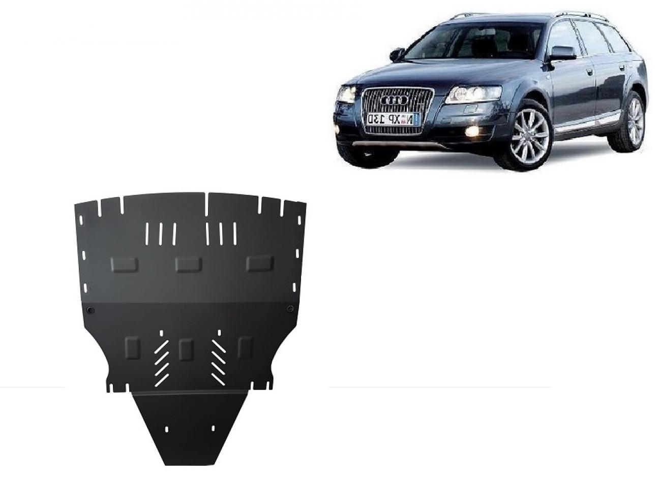 Engine skid plate Audi A6 Allroad 2 - without lateral