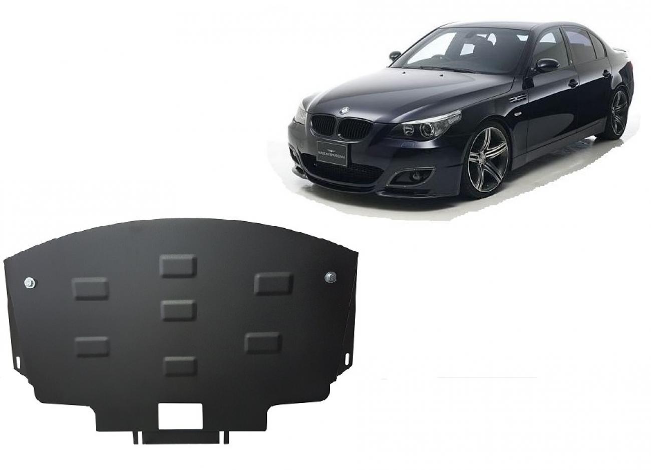 Engine skid plate BMW Seria 5 E60/E61 with M bumper