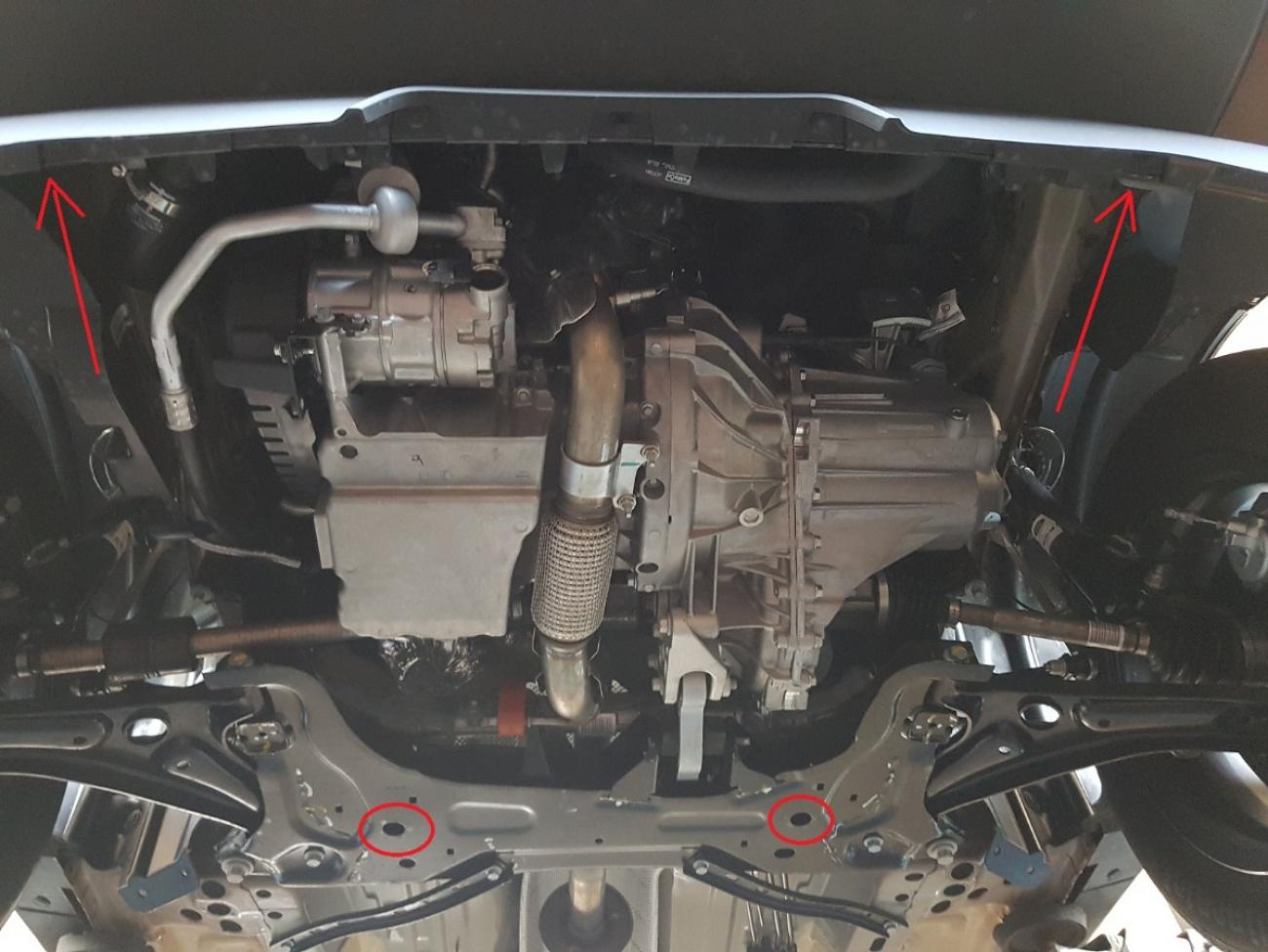 Engine and gearbox skid plate Ford EcoSport - 3