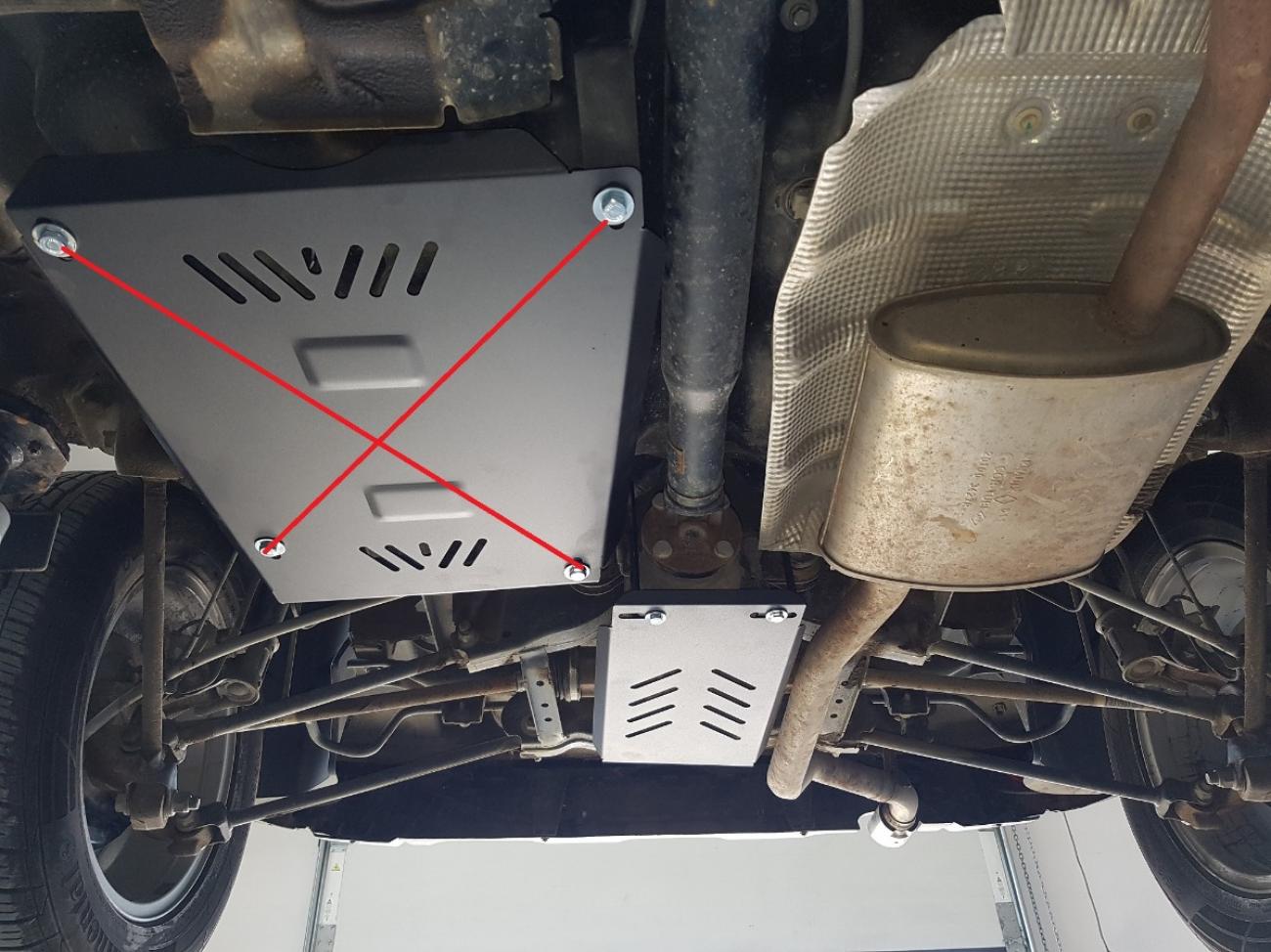 Differential skid plate Dacia Duster 4x4 - 4
