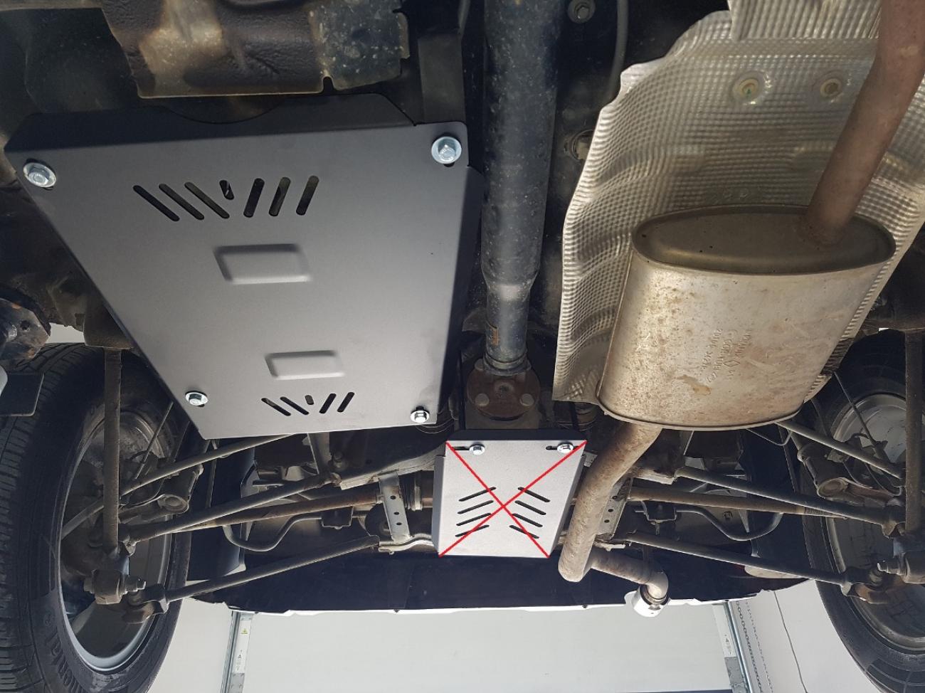 Fuel tank skid plate Dacia Duster - 3