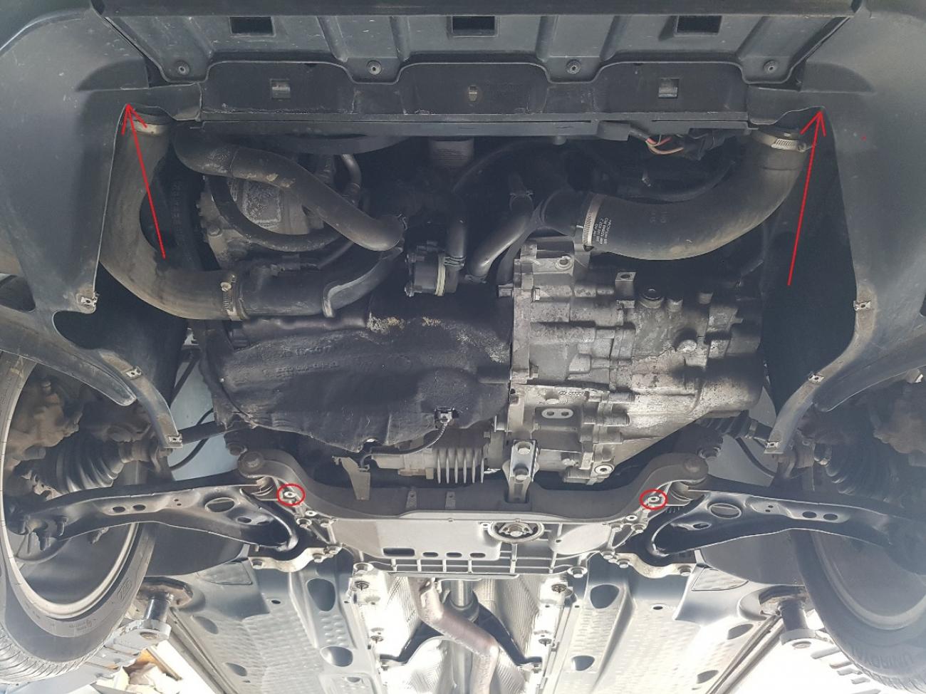 Engine skid plate VW Tiguan (2008 - 2015) - 3