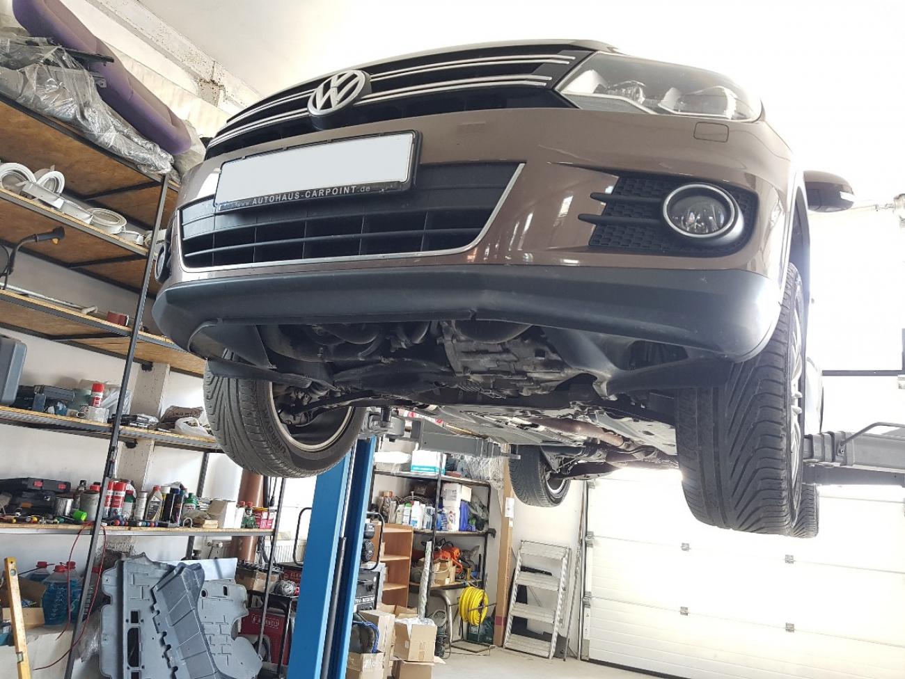 Engine skid plate VW Tiguan (2008 - 2015) - 6