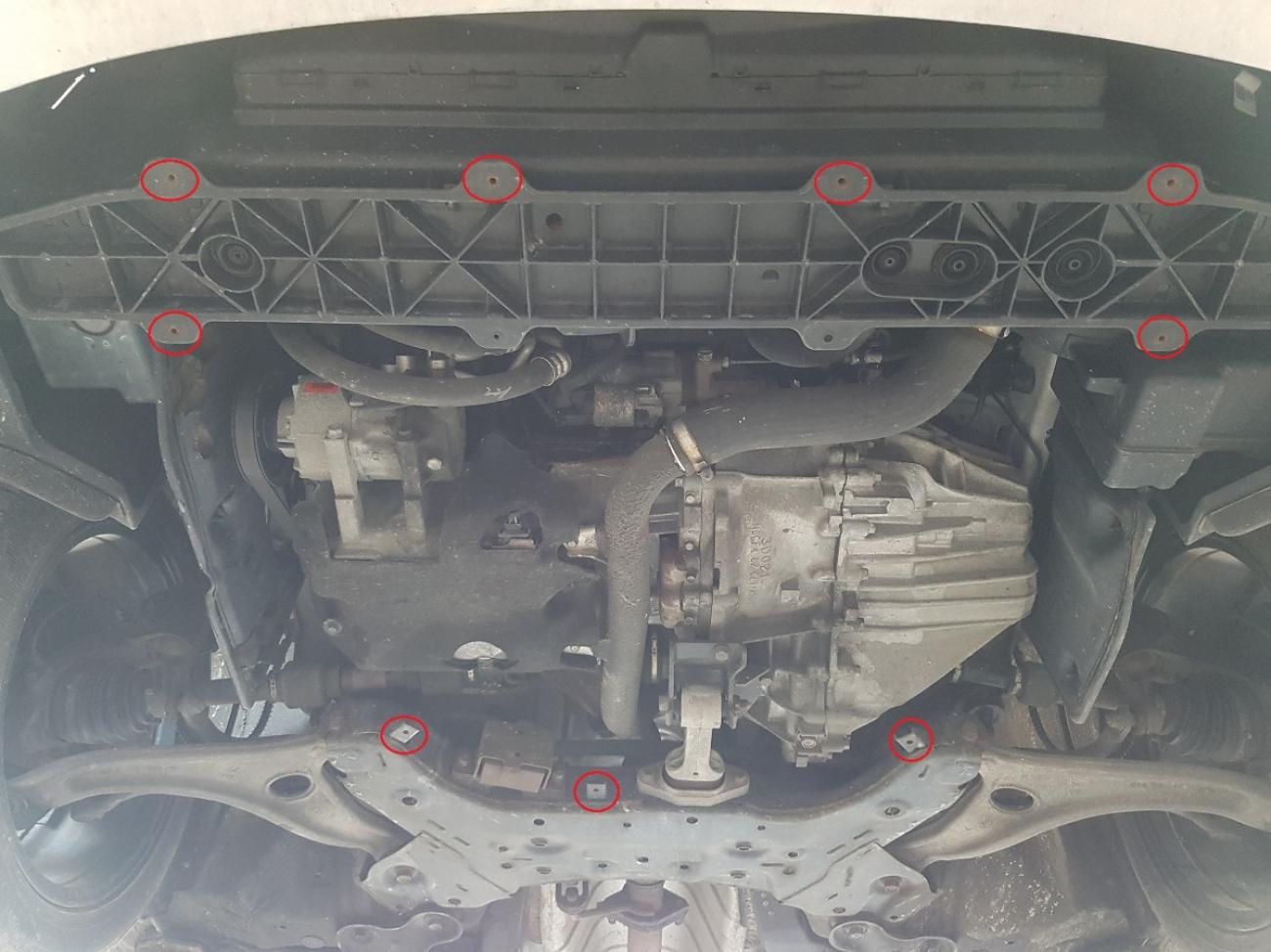 Engine and gearbox skid plate Hyundai i40 - 3