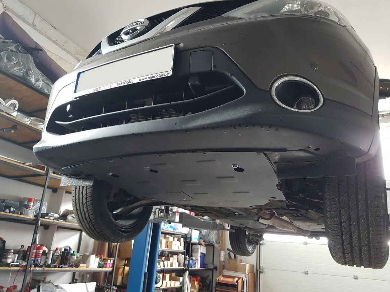 Engine skid plate Metalic Nissan Qashqai J11 - 8