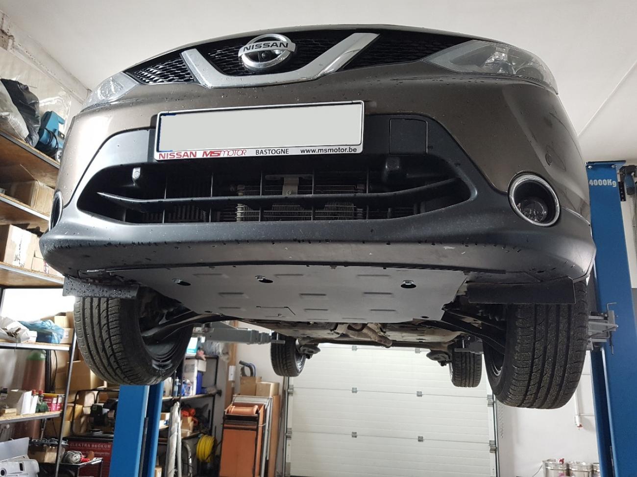 Engine skid plate Metalic Nissan Qashqai J11 - 9