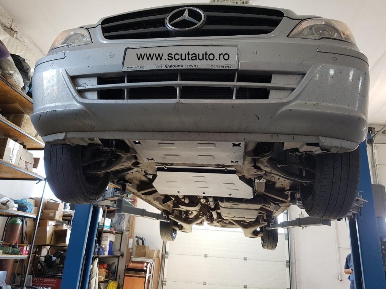 Engine skid plate metalic Mercedes Vito W639 - 2.2 D 4x2 - 7