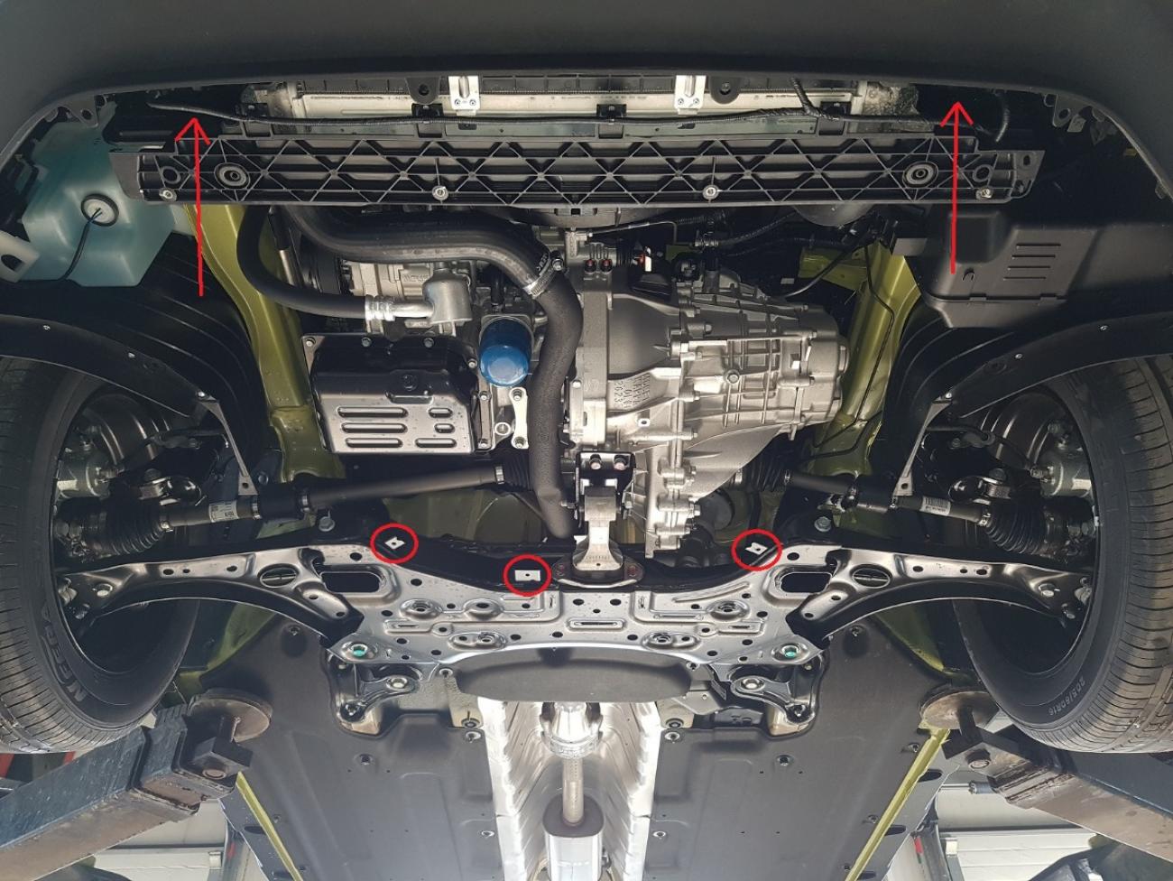 Engine skid plate Hyundai Kona - 4
