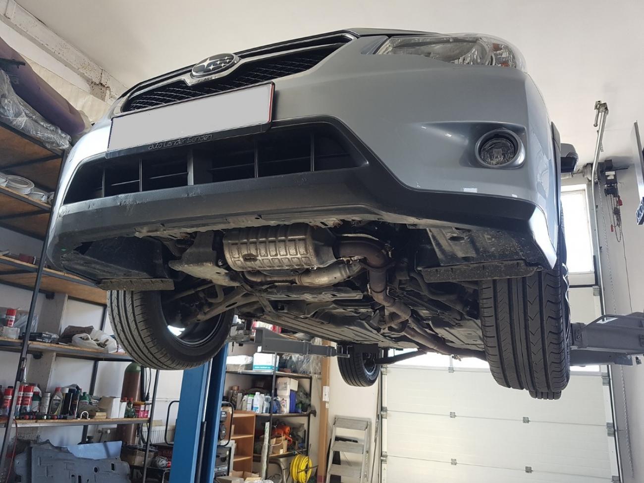 Gearbox skid plate for manual Subaru XV - 6