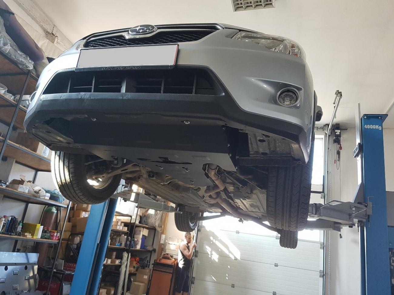 Gearbox skid plate for manual Subaru XV - 7