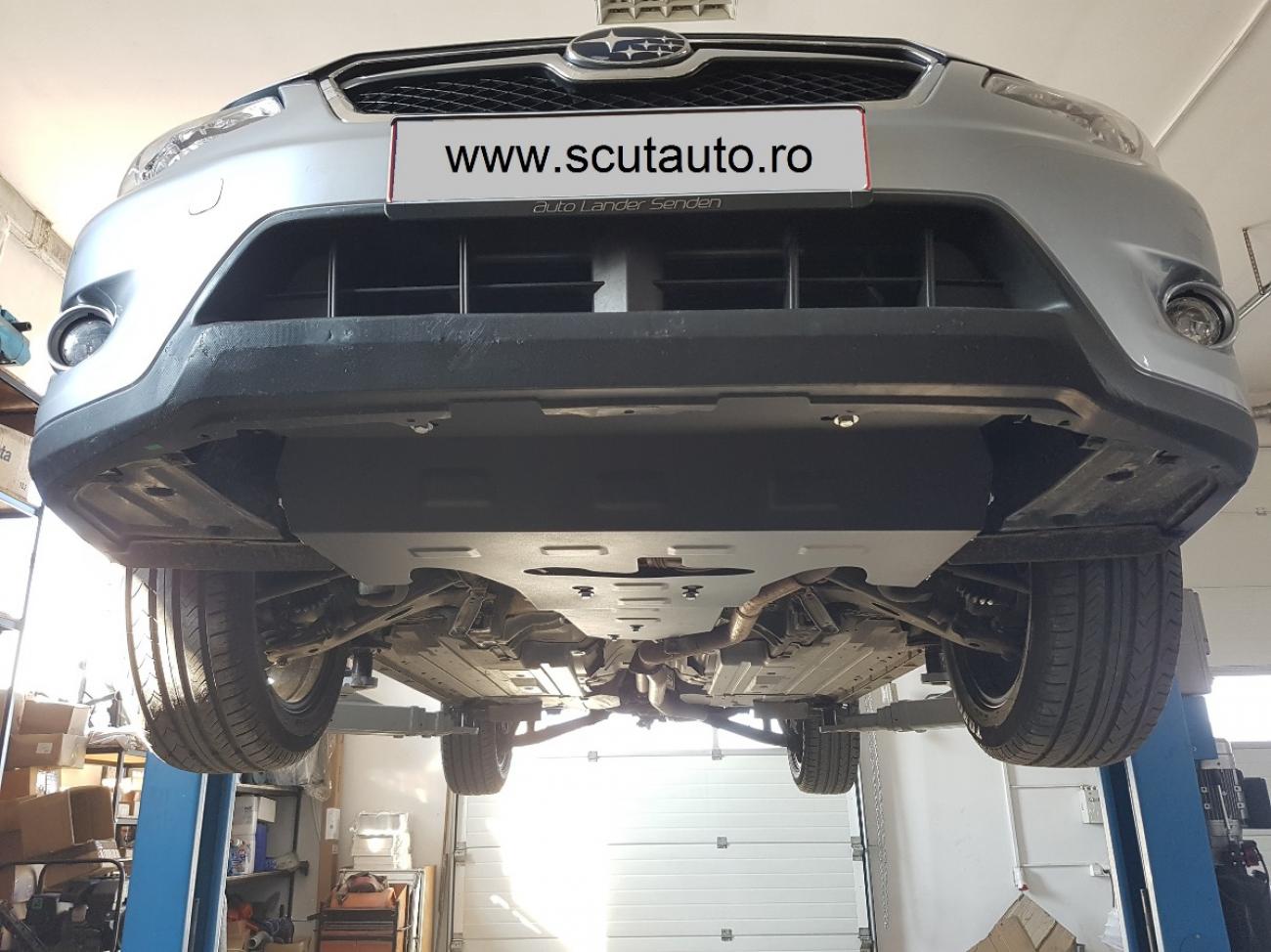 Gearbox skid plate for manual Subaru XV - 8