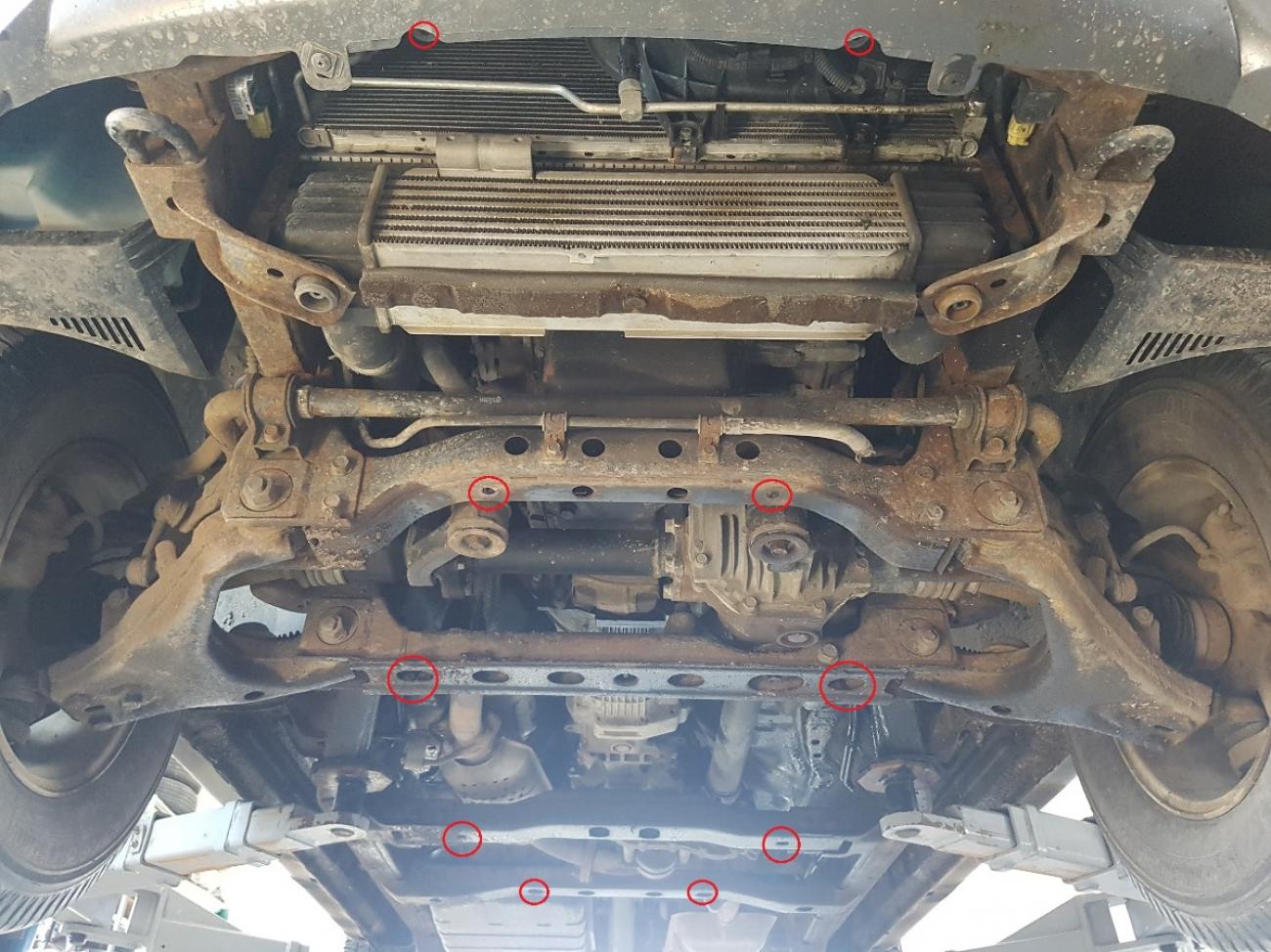 Engine and cooler skid plate Kia Sorento - 3