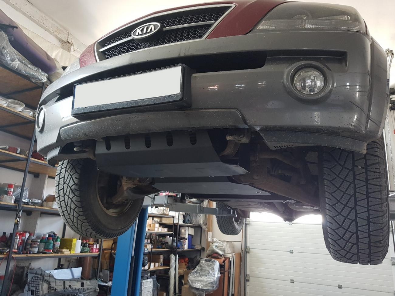 Engine and cooler skid plate Kia Sorento - 8