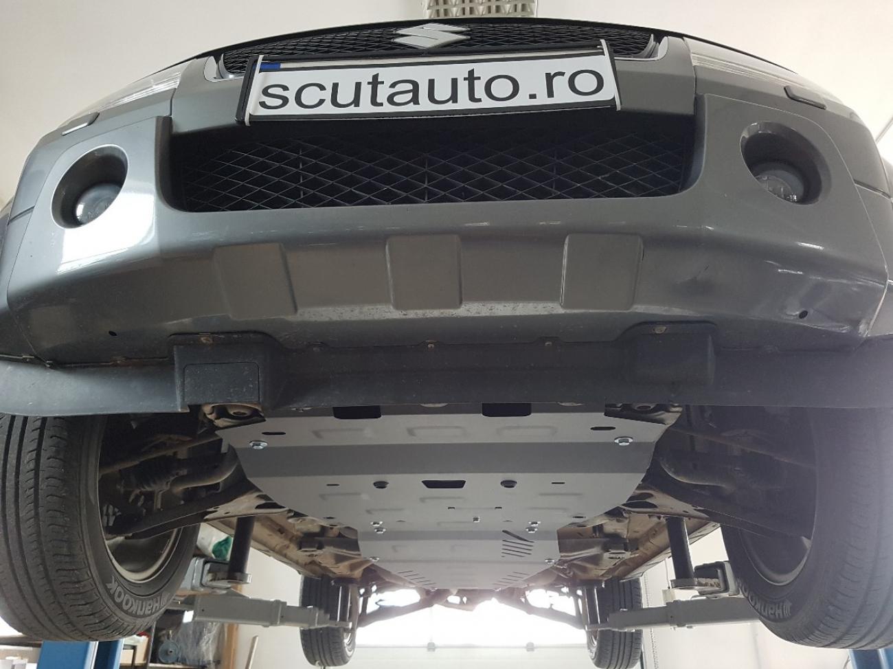 Gearbox and differential skid plate for Suzuki Grand Vitara 2 - 12