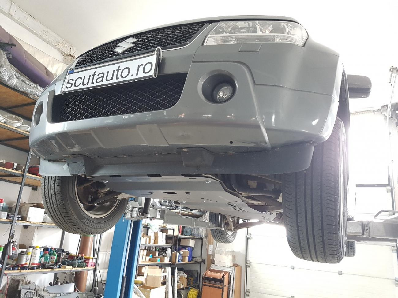 Gearbox and differential skid plate for Suzuki Grand Vitara 2 - 11