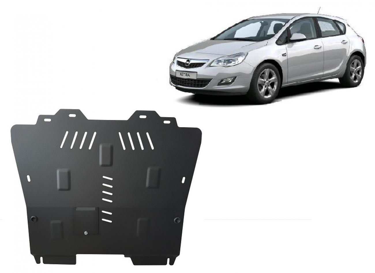 Engine skid plate Opel Astra J