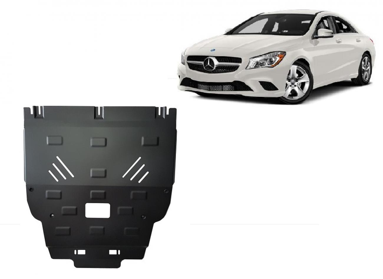 Engine skid plate Mercedes A-Class W176