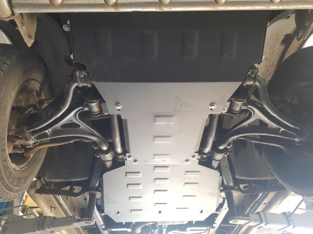 Gearbox and differential skid plate Mercedes ML W163 - 5