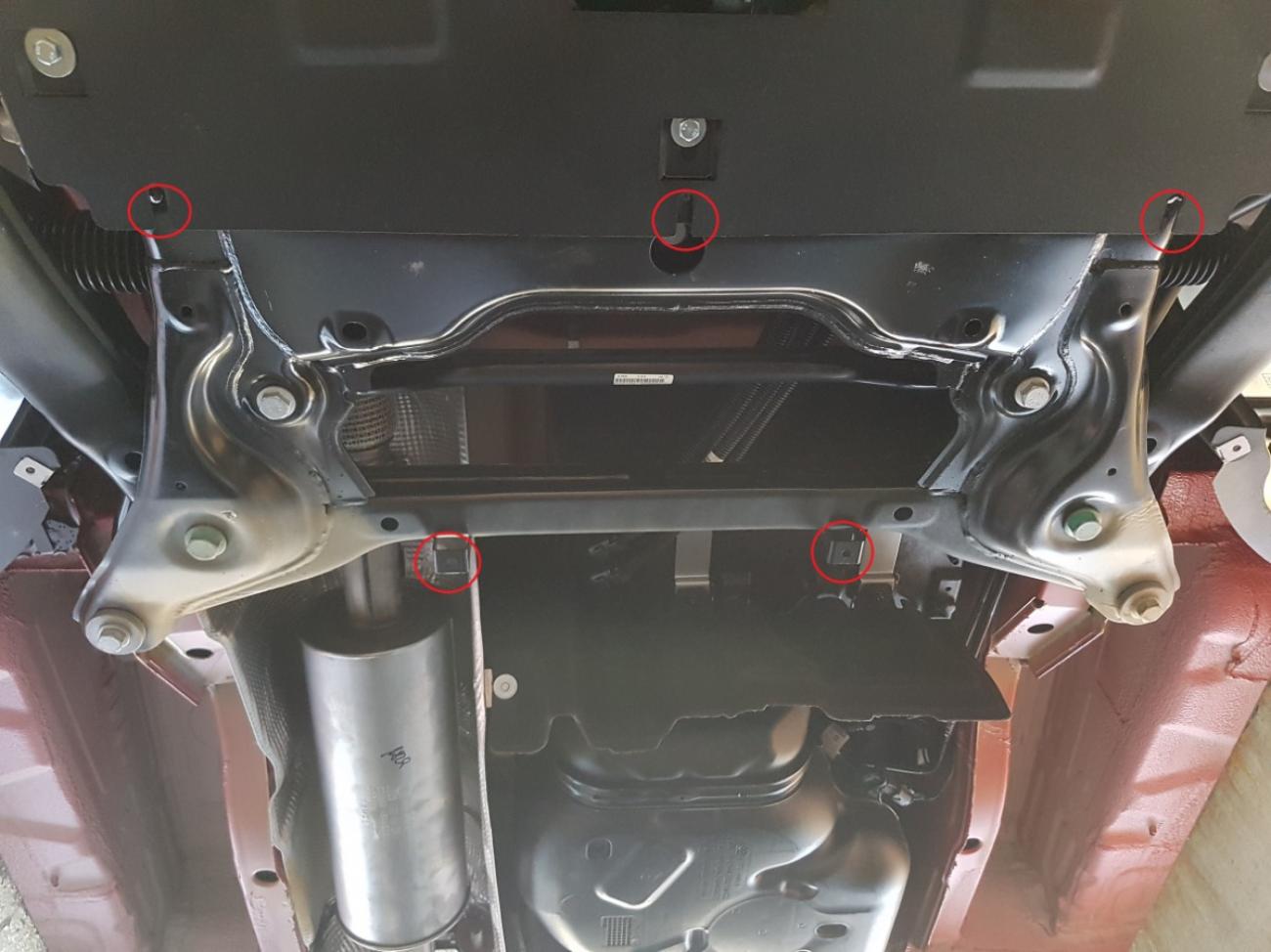 Engine skid plate Mercedes Sprinter-front-wheel drive - 4