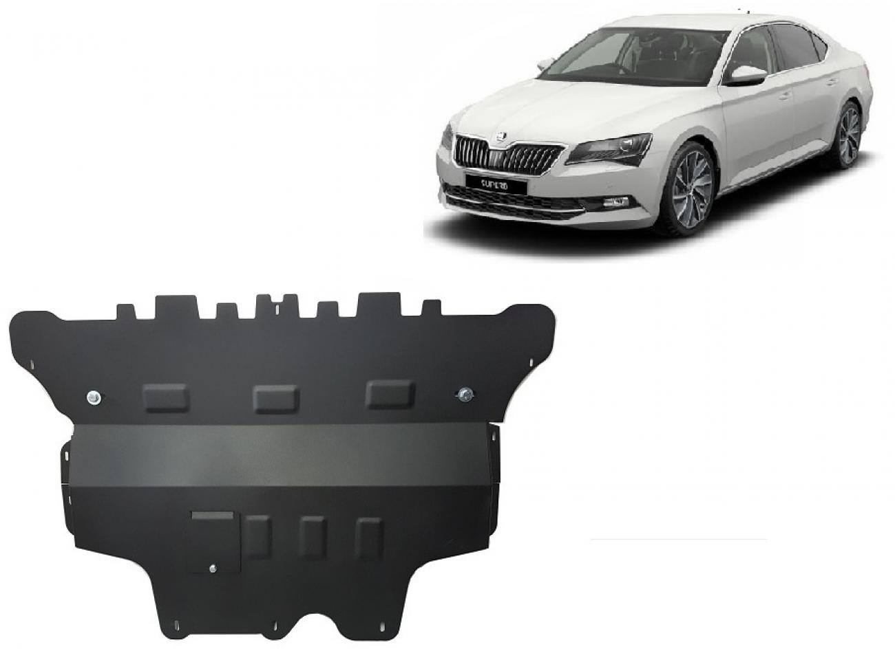 Engine skid plate Skoda Superb - manual gearbox