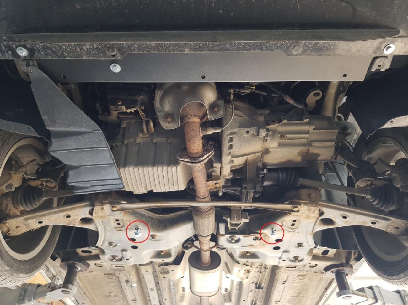 Engine skid plate Fiat Punto 2 - 3