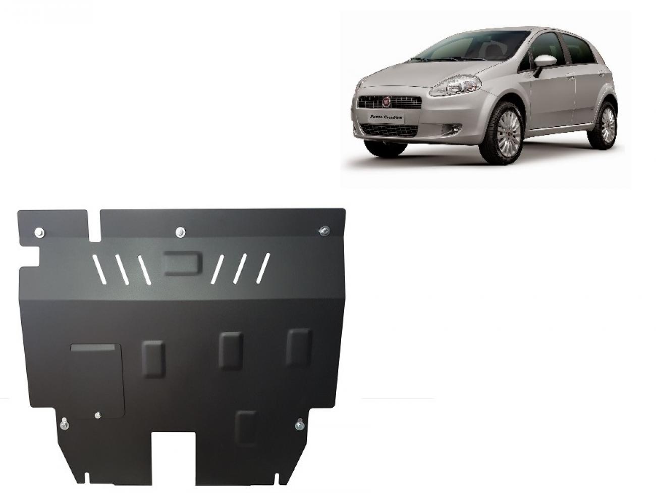 Engine skid plate Fiat Punto 2