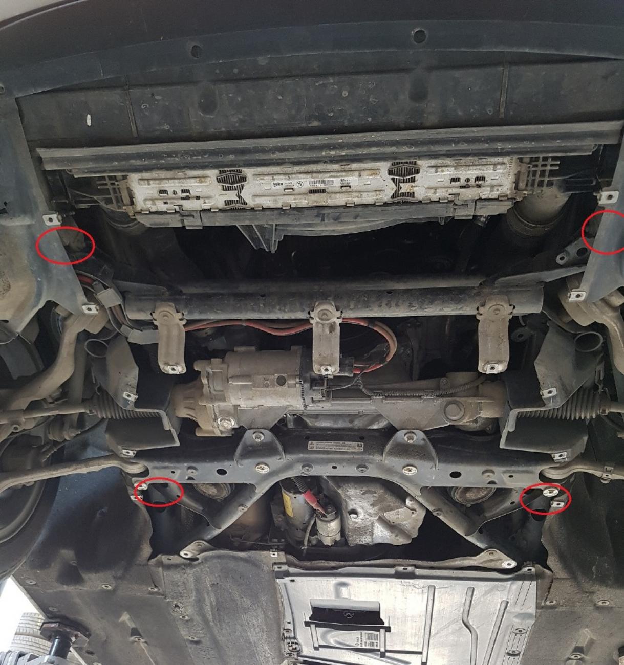 Engine skid plate BMW Seria 1 F20/F21 - 3