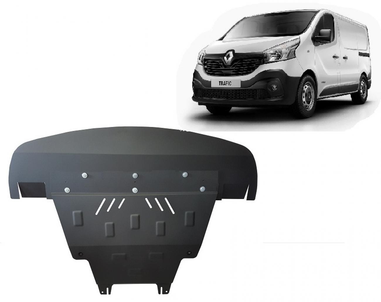 Engine skid plate Renault Trafic dupa 2014