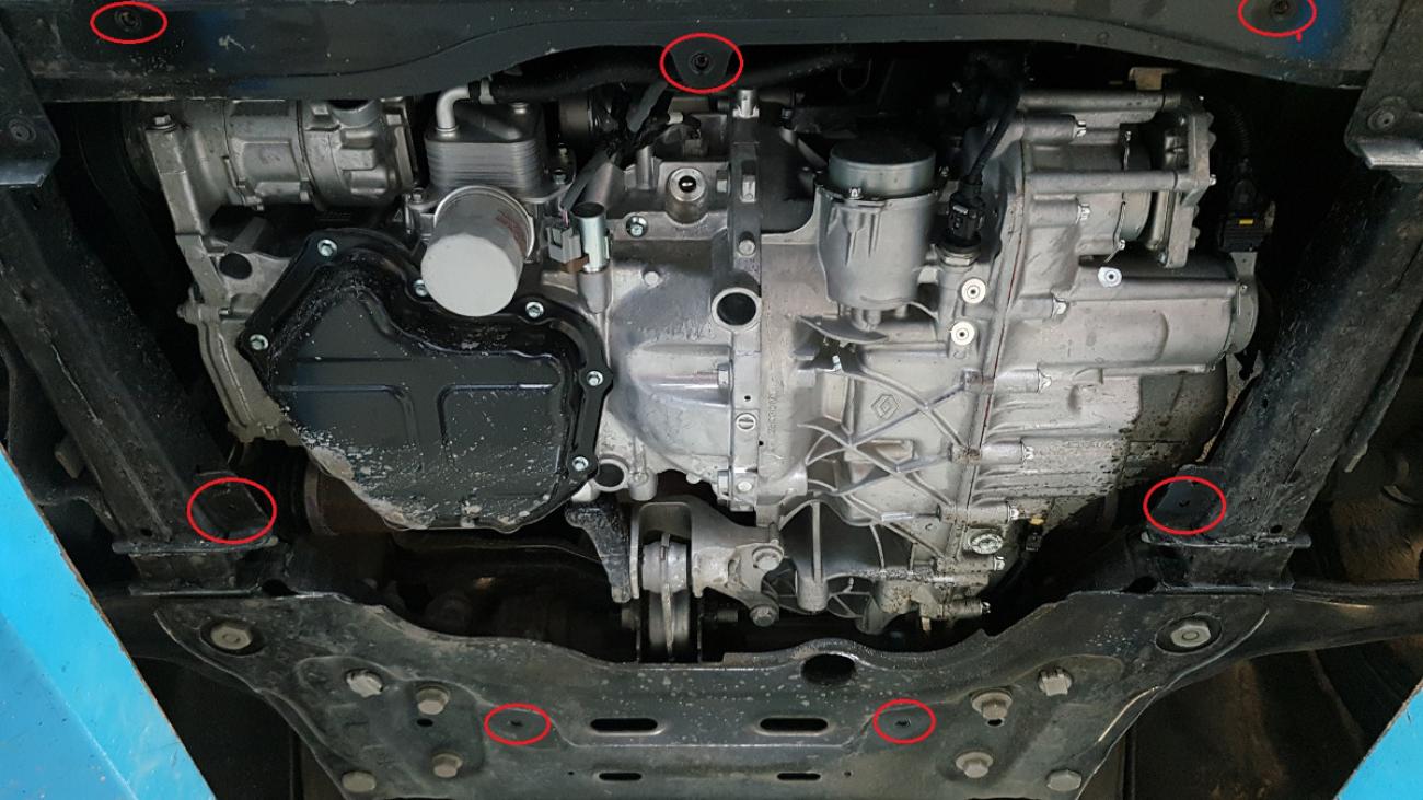 Engine skid plate Renault Espace V - 3